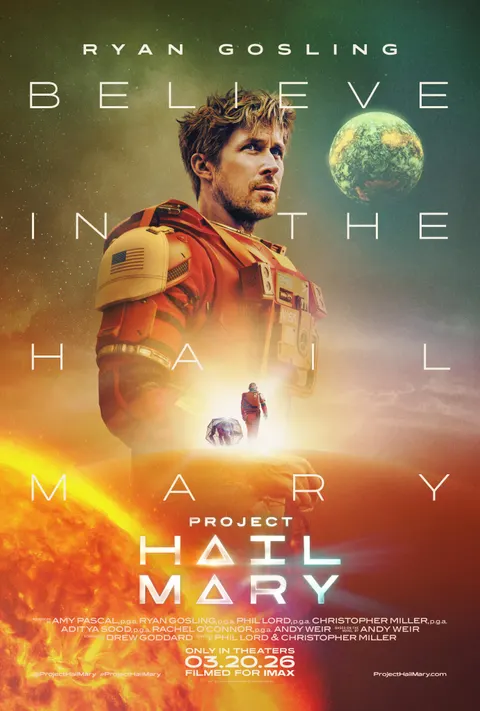 Project Hail Mary official poster