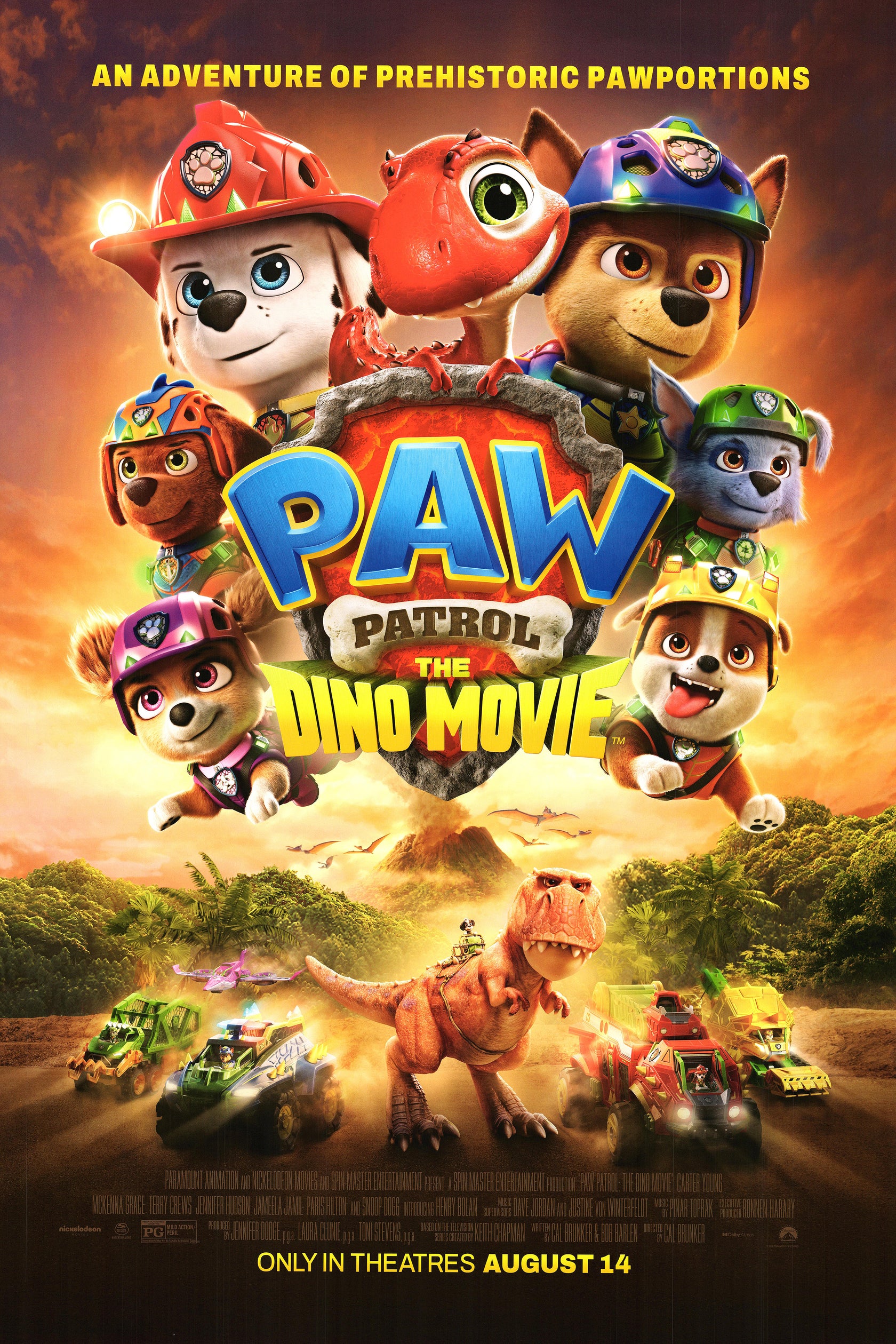 PAW Patrol : The Dino Movie poster
